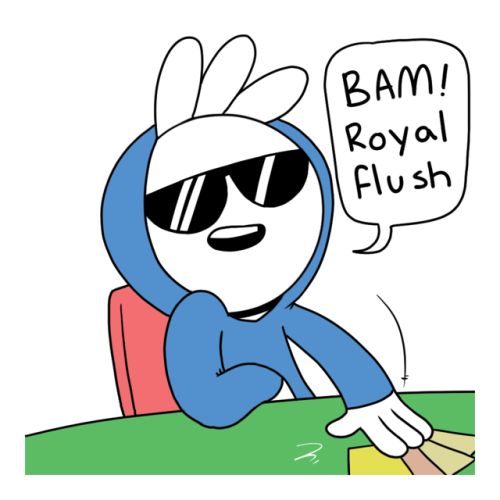 icecreamsandwichcomics:How I imagine poker is playedFull Image - Twitter - Bonus - YouTube
