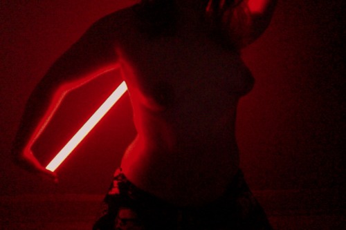Here’s a second one! :) Enjoy! sluttylittlesecrets Thank you so much! I am really loving the light saber series here!