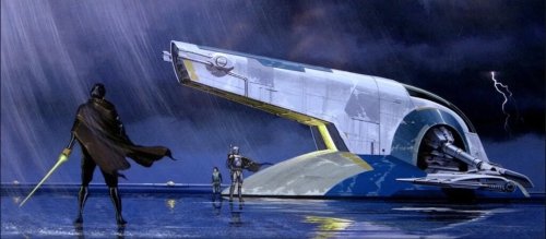 Kamino Concept Art,attack Of The Clones 2002