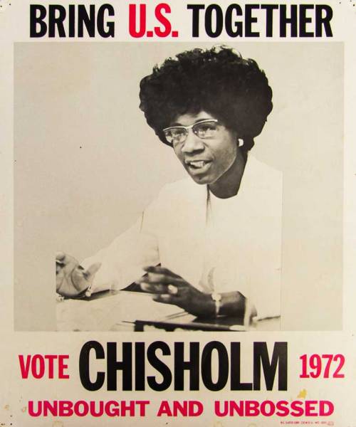 collectorsweekly: Remembering “unbought and unbossed” Shirley Chisholm, who became the first woman A