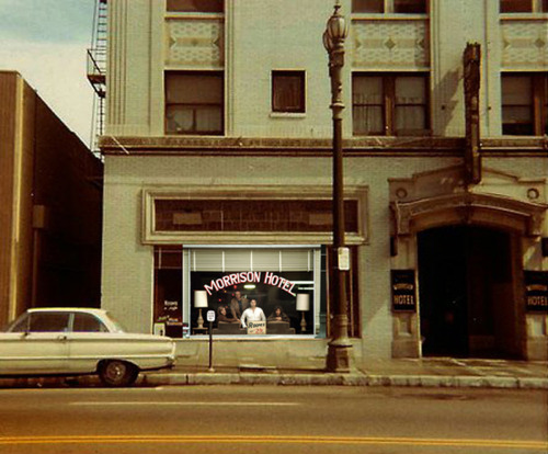 chrisgoesrock:  The Doors - Morrison Hotel (1246 South Hope Street, Los Angeles) 
