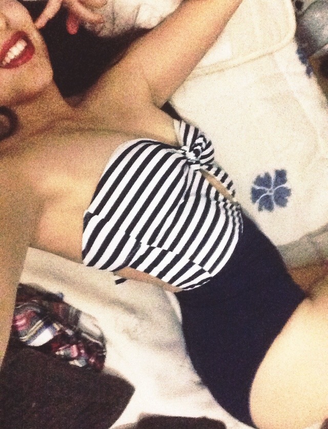 chloeaulait:I didn’t wear this swimsuit to the beach once this summer