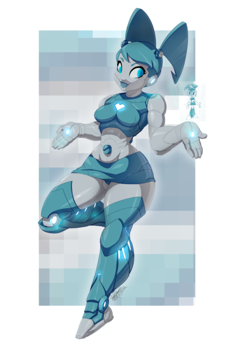 Porn Pics tovio-rogers:   Jenny XJ9 from #mylifeasateenagerobot