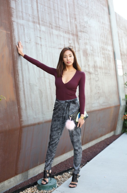 koreanmodel:    KOREANMODEL street-style project featuring Ana Kim wearing Buddhawear pants and Poppy Lissiman clutch    