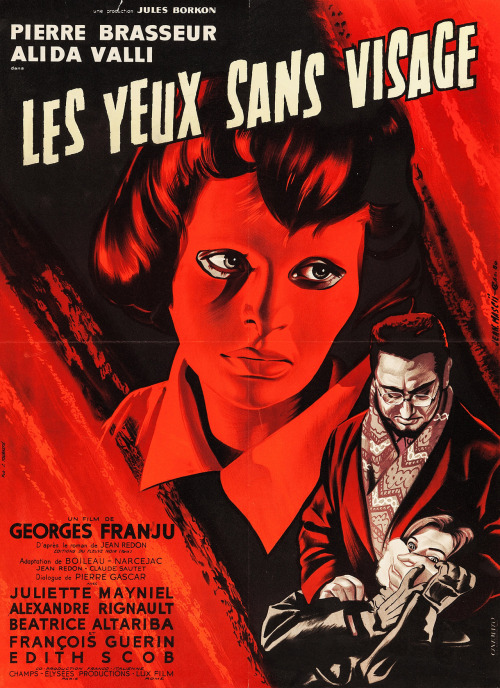 Georges Franju’s Les Yeux sans Visage (Eyes without a Face), 1960 Oh man this was good.