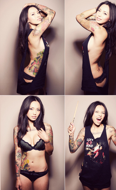 redskyeworld:  Beautifully Inked: Levy Tran 