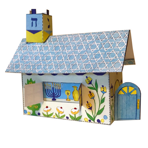 Happy Hanukkah from thetoymaker.com. Free paper toys for you to make.https://www.thetoymaker.com/Hol