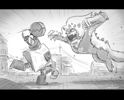 Peribot vs. Corrupted Jasper! The ultimate battle for Beach City!Big thanks to Zero Yeti for commissioning this sketch!