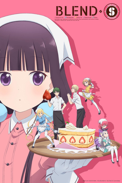 One anime I had watched last year was called Blend S. It is about a 16-year-old girl named Maika who