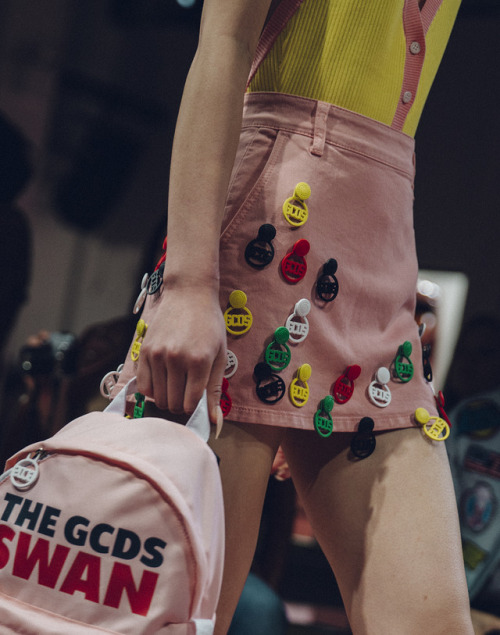 Join the club. GCDS, September 2017, at NYFW: The Shows.Photo via @saunakspace.