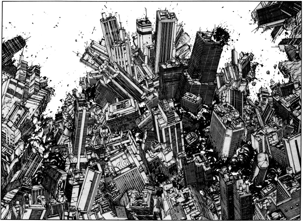 usemelikeacow:  Destruction of Neo-Tokyo, CE 2019 