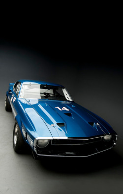 gashetka:    1969 | Ford Shelby GT350 SCCA B-Production Race Car | Photo by Teej | Source  