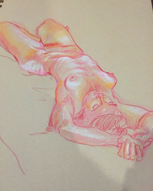 Skipped life drawing today :) moving into ne pdx soon!