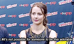 gothamcitygays:amy acker according to the tags