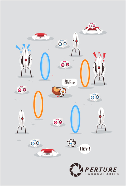 dotcore:  Portal.by Max Dima. via Pixalry. 
