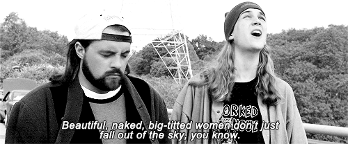 david-own-world:  Jay and Silent Bob - Classic - Jason Mewes and Kevin Smith