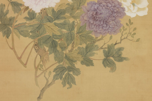 chinese artist 恽寿平 yun shouping (1633-1690)