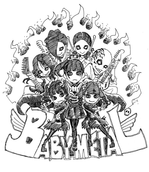 grimtwin:BABYMETAL by Izumi000they seem nice