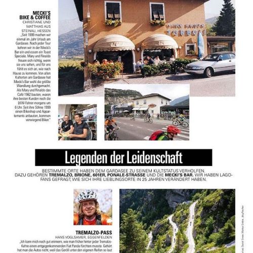 Mecki ‘s top of Lake Garda#grazie #bikemagazine #trentino #trentinodavivere #torbhollywood #meckisbi