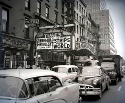  Sinner-Ama Burlesk  —  Strips Around The World A Vintage Photograph From 1958