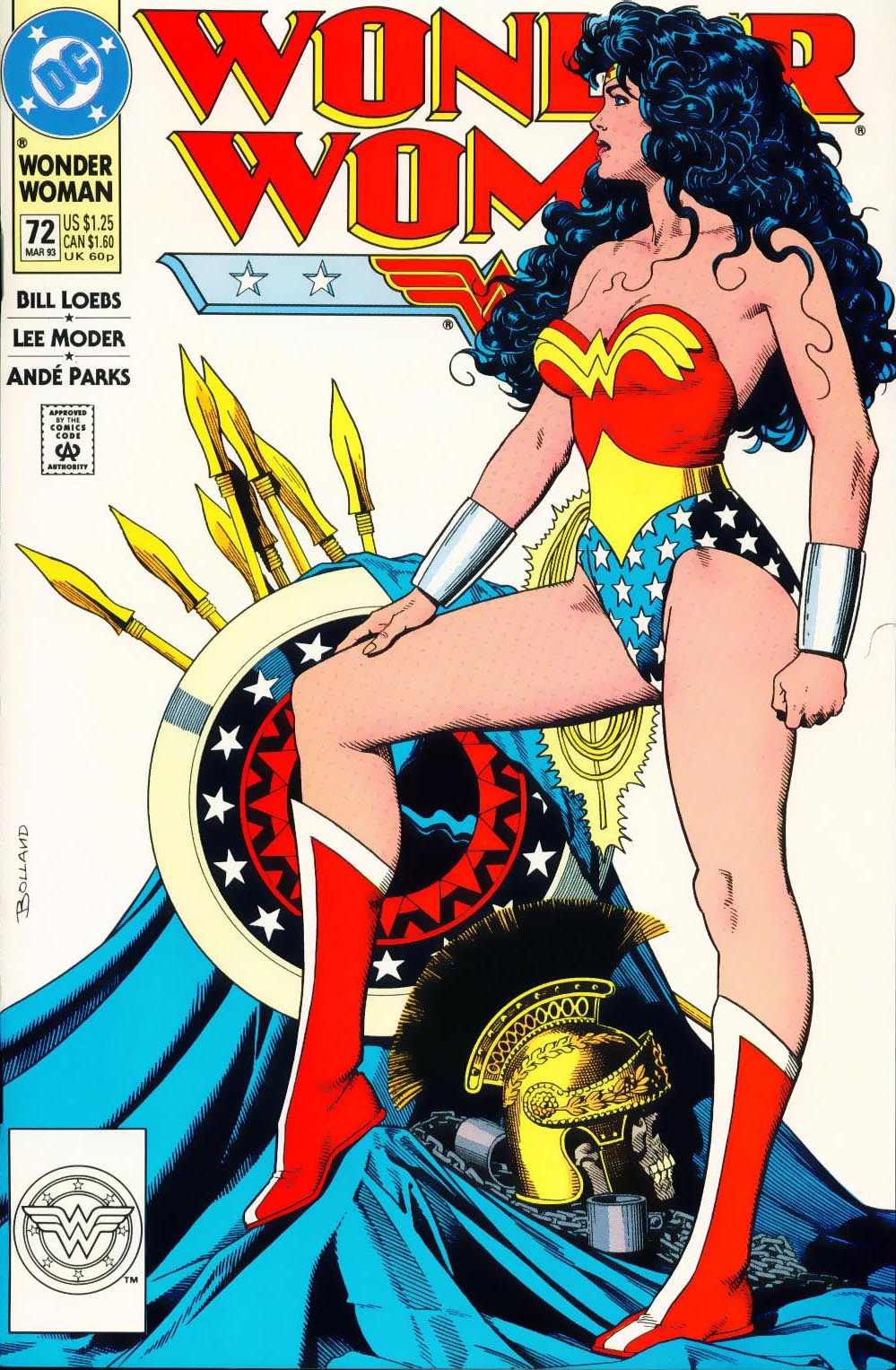 comicbookcovers:  Wonder Woman, Part Six, the Modern Age/Post Perez  Wonder Woman