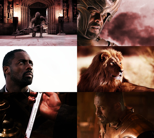 midnights-child:  The Founders of Hogwarts:  Idris Elba as Godric GryffindorIndira