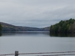 A slightly gloomy day yesterday but the lake still looks inviting.