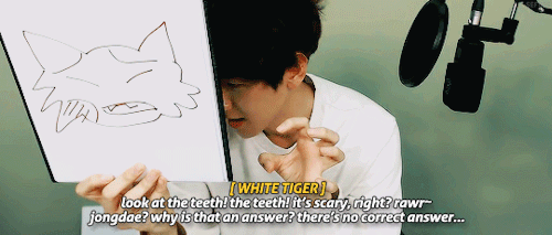 sefuns:Drawing charades with Vincent Byun Gogh ✧ 190422 SM Super Idol League (PUBG) season 3 ↳ (tr: 
