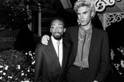 criterionfilms:  Spike Lee and Jim Jarmusch at a screening of Down by Law at the 1986 New York Film Festival. 