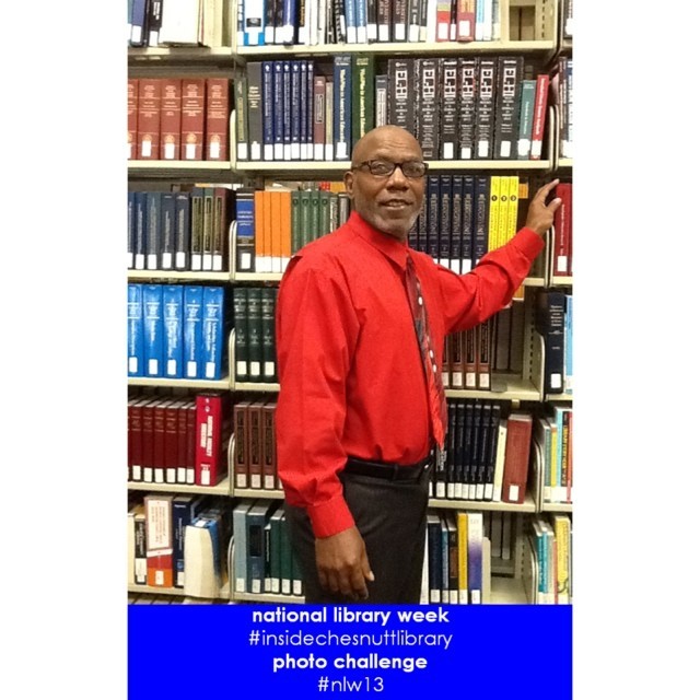 #Repost Mr. Foster from #NLW13 #InsideChesnuttLibrary Photo Challenge. // It is National Library Week! We are hosting our #InsideChesnuttLibrary Photo Challenge again, in addition to participating in the NC Library Association Advocacy Campaign. Tag...