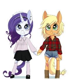 rari-jack:  RariJack2 by SilberSternenlicht   D’aww~! :3