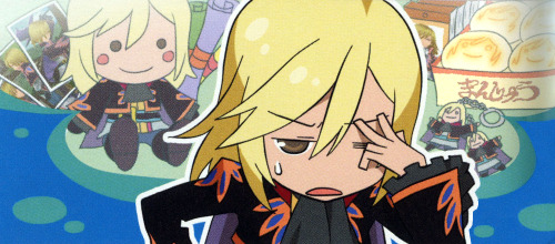 flightstone:  Tales of Graces f Art Book - “Chat Icons & Banners”The only request I got was “all the Richard”. So have some more complimentary Richard.