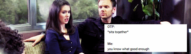thediaryoflaurapalmer:  Jeff x Annie + Text Posts 