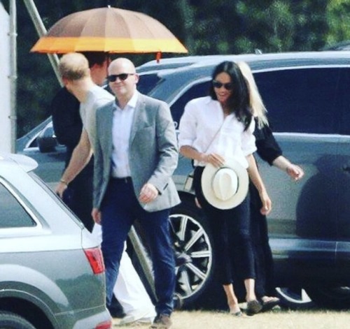 July 01: The Duke and Duchess of Sussex attend Day two of Audi Polo!Chanel Ballet Flats ($345)Everla