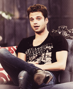 Oh my Sebastian Stan