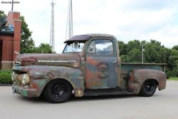 hotrodzandpinups:  ford f1 patina rustyle