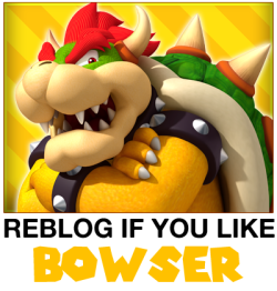 rowseroopa:  Reblog if you like Mario characters: