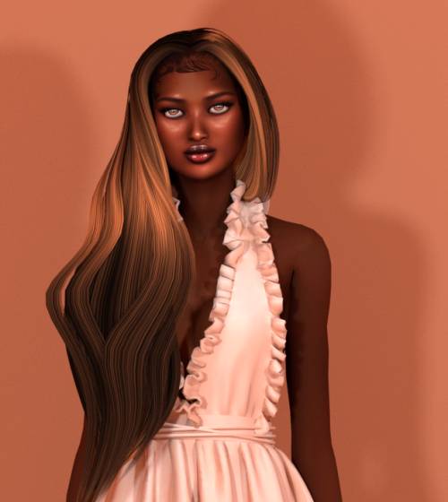 VICC FRONT LACE ♥• All Lods• 5 swatches• Original mesh by me.•  read my tou.• this hair doesn’