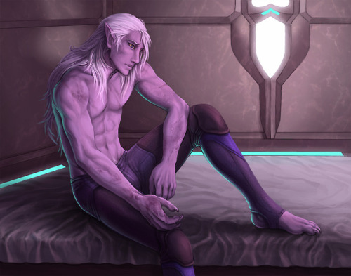 ‘Postmortem’  Voltron fanart, Lotor, following ‘Blood Duel’I felt like the aftermath of this battle 