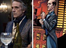 ohmygrodd:  Jeremy Irons’ Alfred Will Be ‘More hands-on’ In Batman v Superman: Dawn of Justice  Irons wouldn’t divulge much about his upcoming role as Bruce Wayne’s right-hand man in the big-budget Batman v. Superman, but called his Alfred