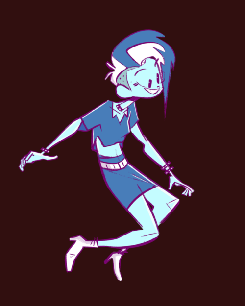 80′s Punk Phantasma  ^_^ Just Playing With More Ghoul School Concepts And Redesigns. Hope You’re