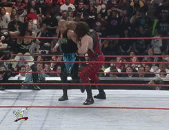 wrestlingchampions:  Shane McMahon &amp; Kane (w/Chyna) d. X-Pac © &amp;