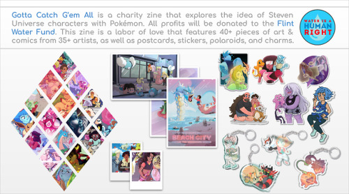 gottacatchgemall: The Gotta Catch G’em All! zine is now accepting pre-orders! This charity zine that