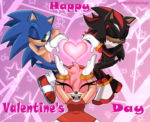 Many Valentine wishes from the ot3~