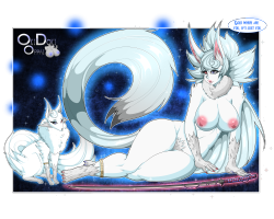 Oki-Doki-Oppai:  My Oc Small Fox, Not So Small Anymore.