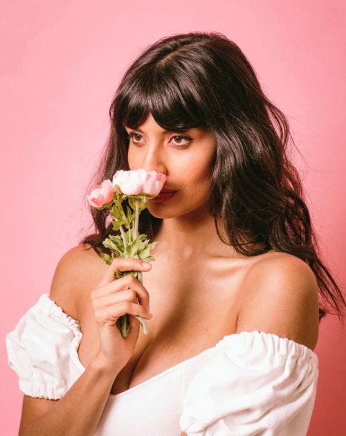 flawlessbeautyqueens:Jameela Jamil photographed by Sela Shiloni 