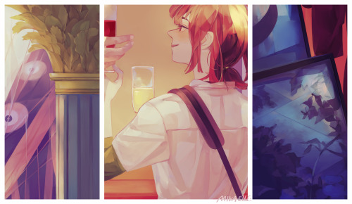 My preview for the @tokyoghoulzine ! Preorders open until Oct. 31st : ♡!!!