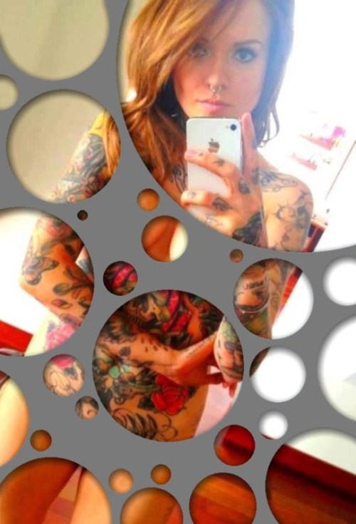 tatto’d selfie adult photos