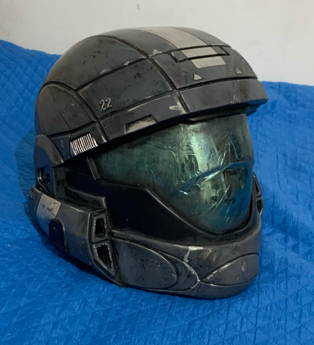 ODST helmet completed. Rah rah rah