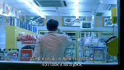 Paulthomasfanderson:   Chungking Express (1994)Dir. Wong Kar Wai 